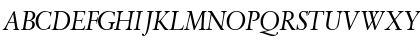 GaramondRetrospectiveSSK Italic Font