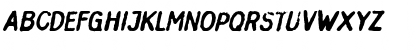 Inkbleed Oblique Font