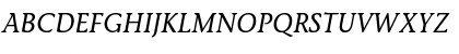 StoneInformal LT Italic Font