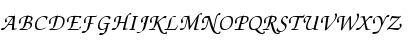 Zapf Chancery SC Medium Italic Font
