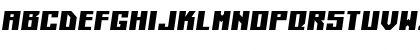 Kiloton Condensed Italic Normal Font
