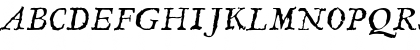 LTCompendio Regular Italic Font