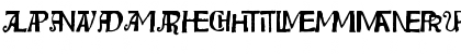 Bensgothic Ligatures Regular Font