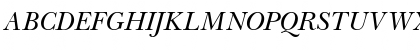 New Baskerville Italic Font
