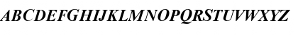 Nimbus Roman Becker D Bold Italic Font