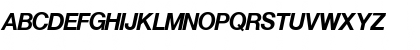 Nimbus Sans Becker P Bold Italic Font