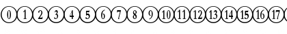 Numberpile Reversed Regular Font