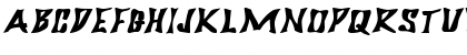 BigDaddyExtended Oblique Font