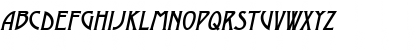 a_ModernoCaps Italic Font