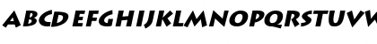 LiddieBlack Italic Font