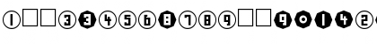 Number Plain Font