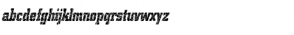 Borghs Cracked-Condensed Italic Font