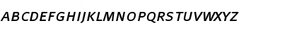 MetaBookCapsLFC Italic Font