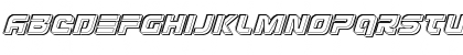 Defcon Zero Engraved Italic Italic Font