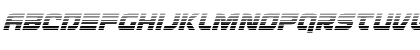 Defcon Zero Gradient Italic Italic Font