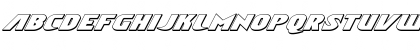 Ninja Garden 3D Italic Italic Font