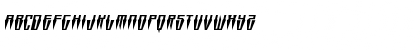 Swordtooth Squat Italic Italic Font