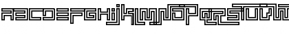 Simplicity Extend Hollow Font