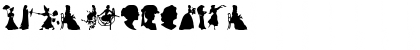 ck_vic-silhouette Regular Font