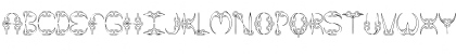 CLAW 1 (BRK) Normal Font