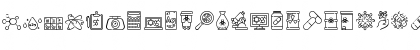 Chemistry Icon Regular Font