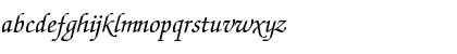 TrSah Zurich Calligraphic Italic Font
