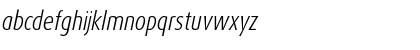 DaxCondensed-LightItalic Regular Font