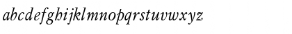 Mysl Narrow Italic Font