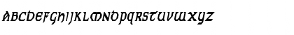 Norman-Condensed Bold Italic Font