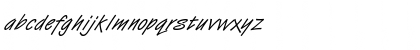 HandStroke Italic Font