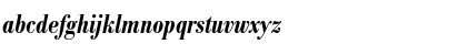 BodoniAntTEEDemBolCon Italic Font