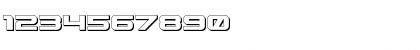 Gunship 3D Regular Font
