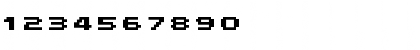 Mini 7 Extended Bold Font