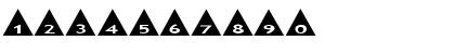 AlphaShapes triangles Normal Font