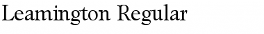Leamington Regular Font