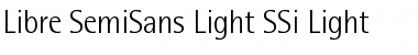 Download Libre SemiSans Light SSi Font