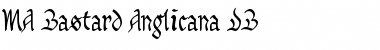 Download MA Bastard Anglicana DB Font