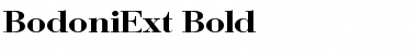 Download BodoniExt-Bold Font