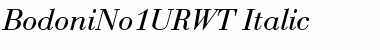 BodoniNo1URWT Italic Font