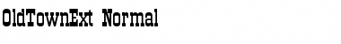 OldTownExt Normal Font