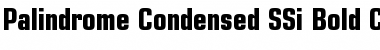 Palindrome Condensed SSi Bold Condensed Font