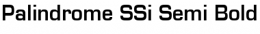 Palindrome SSi Semi Bold