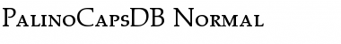 PalinoCapsDB Normal Font