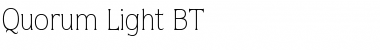 Download Quorum Lt BT Font