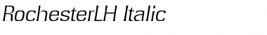 RochesterLH Italic Font