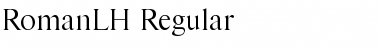 RomanLH Regular Font