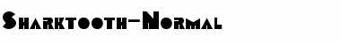 Download Sharktooth-Normal Font