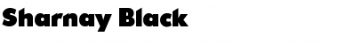 Download Sharnay Black Font