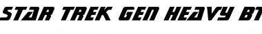 StarTrekGen Hv BT Font