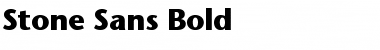 Download Stone_Sans-Bold Font